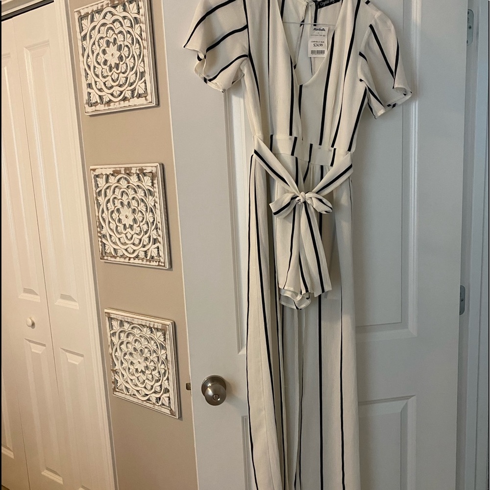 Stripe Maxi Dress
